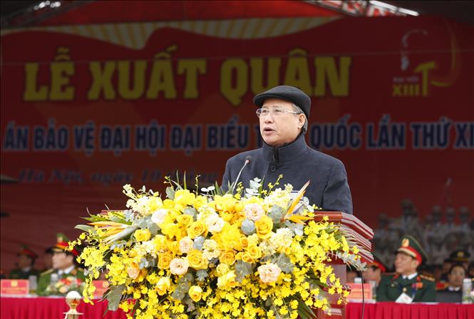 Thường trực Ban Bí thư: Bảm đảo tuyệt đối an ninh, an toàn Đại hội XIII của Đảng