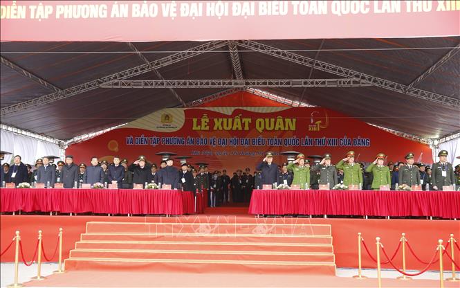 Thường trực Ban Bí thư: Bảm đảo tuyệt đối an ninh, an toàn Đại hội XIII của Đảng
