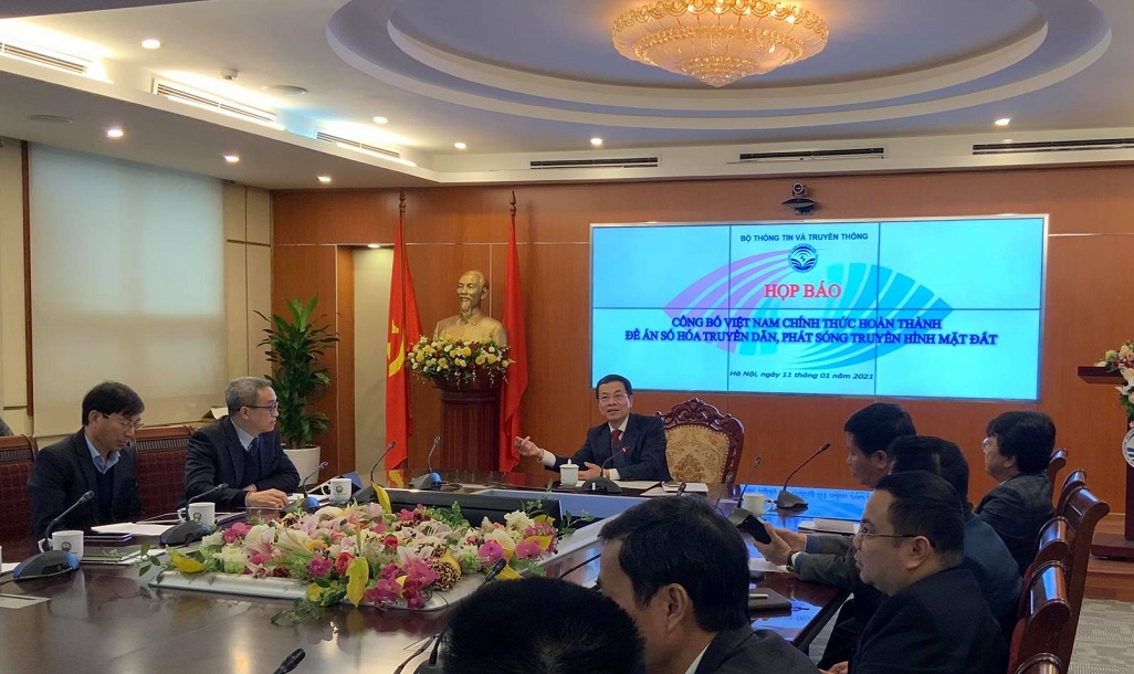 Việt Nam công bố hoàn thành số hóa truyền hình mặt đất