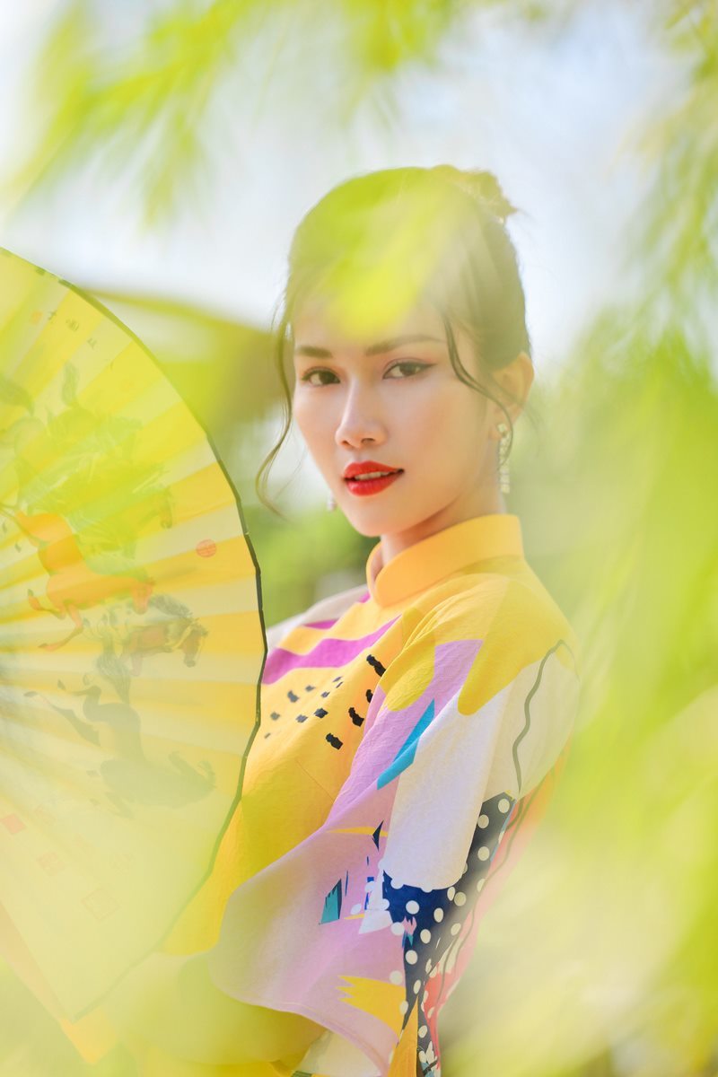 Á hậu Phương Anh, Ngọc Thảo rạng rỡ, yêu kiều trong tà áo dài cách tân