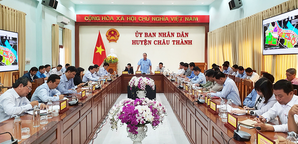 Châu Thành tập trung phát triển kinh tế - xã hội bền vững