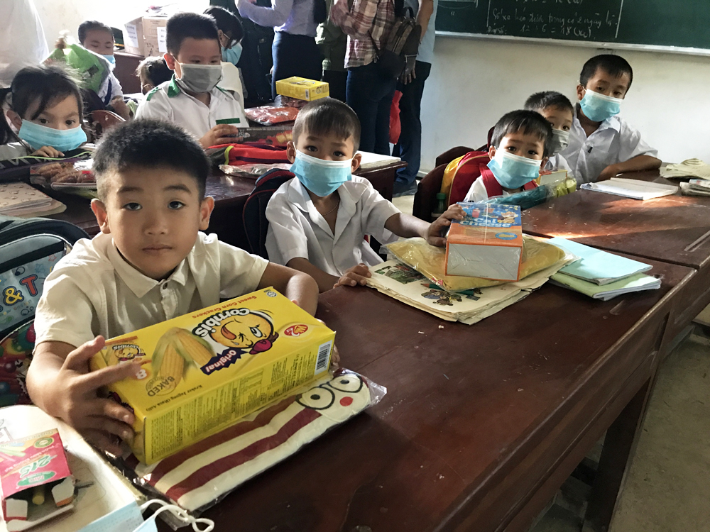Lớp học “có một không hai” trên đảo Hòn Chuối