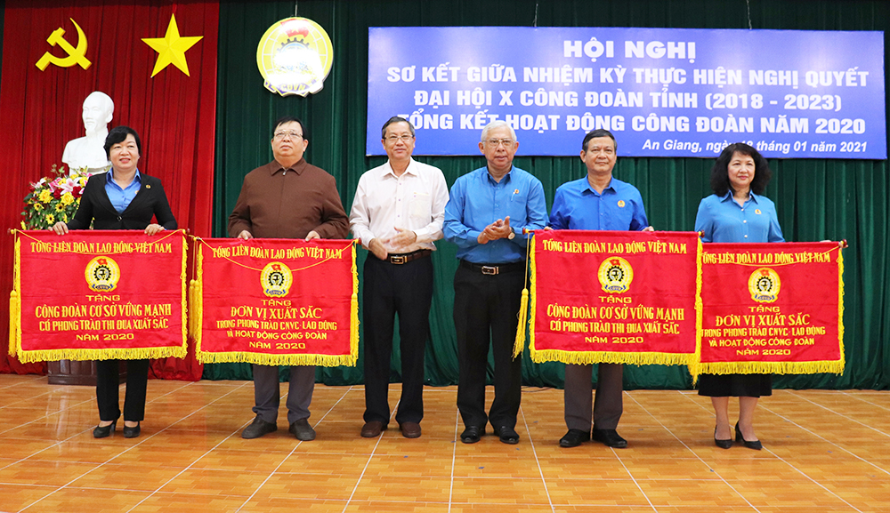 Liên đoàn Lao động An Giang đạt nhiều kết quả nổi bật sau nửa nhiệm kỳ