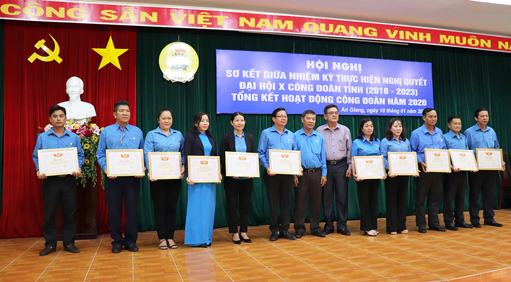 Liên đoàn Lao động An Giang đạt nhiều kết quả nổi bật sau nửa nhiệm kỳ