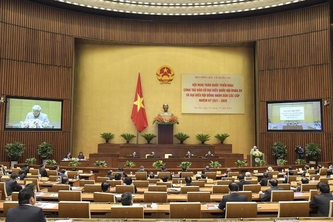 Triển khai công tác bầu cử đại biểu Quốc hội khóa XV và đại biểu HĐND các cấp nhiệm kỳ 2021 - 2026