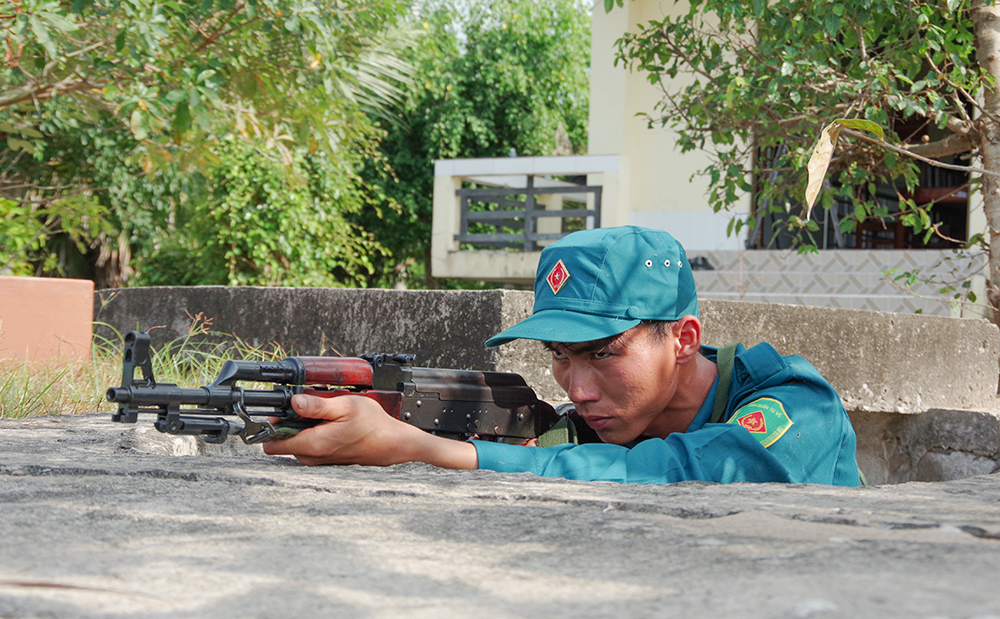 Màu xanh dân quân trên chốt biên giới