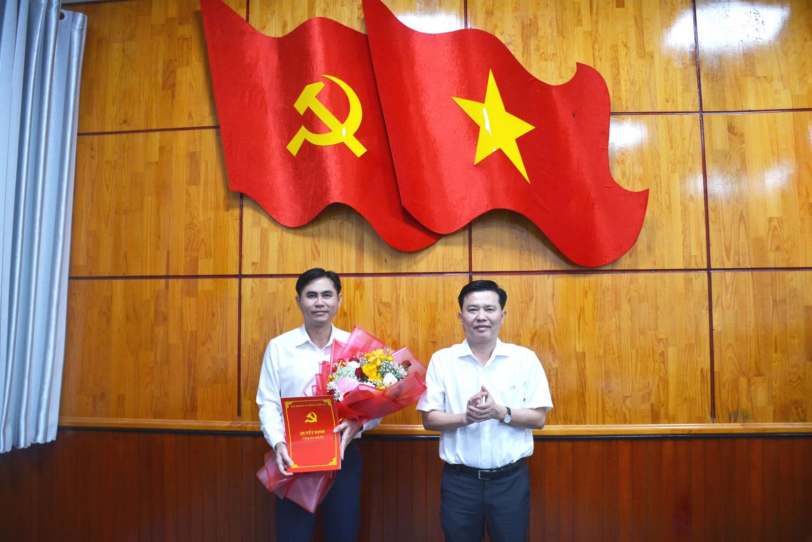 Bổ nhiệm ông Trần Thế Luân giữ chức Chánh Văn phòng Tỉnh ủy Long An