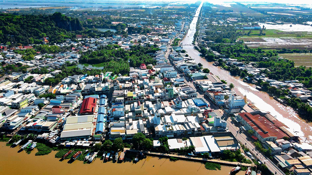 Bất động sản “giáp thị, cận giang” đón sóng đầu tư dịp cận Tết