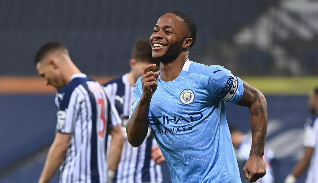 ‘Vùi dập’ West Brom, Man City lên đỉnh bảng xếp hạng Ngoại hạng Anh