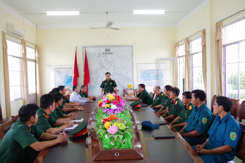 Bộ Tư lệnh Quân khu 9 làm việc, chúc Tết các cơ quan, đơn vị tại An Giang