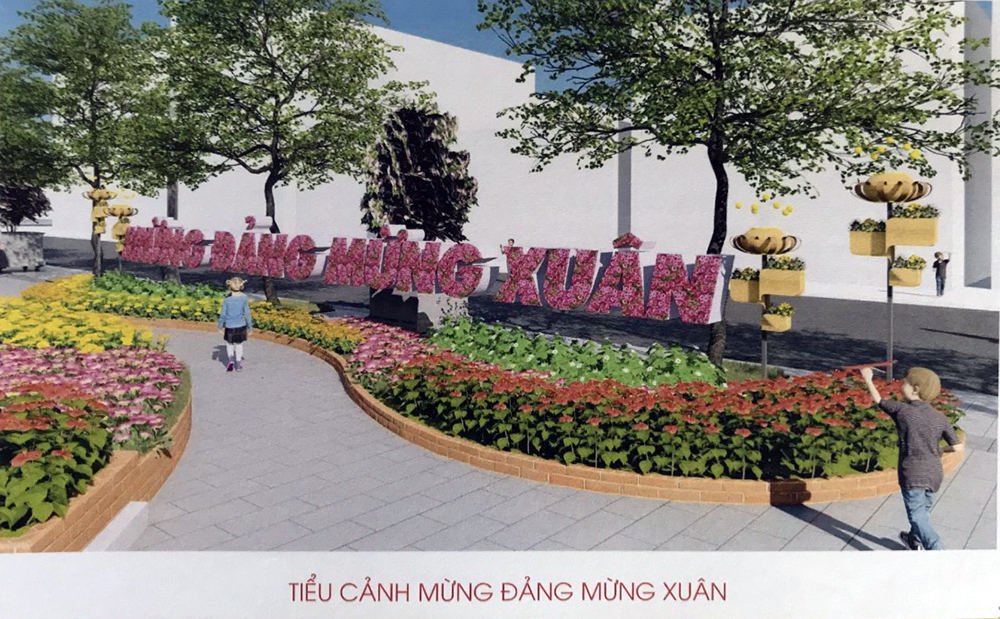 Long Xuyên chào Xuân