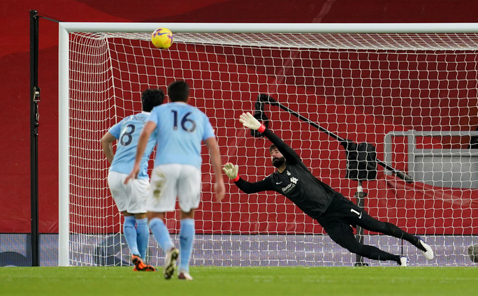 Liverpool thua tan tác Man City ở Anfield
