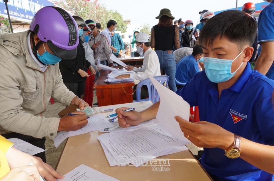 Cà Mau: Truy vết, lấy mẫu xét nghiệm, giám sát sức khỏe người về từ tỉnh Hải Dương