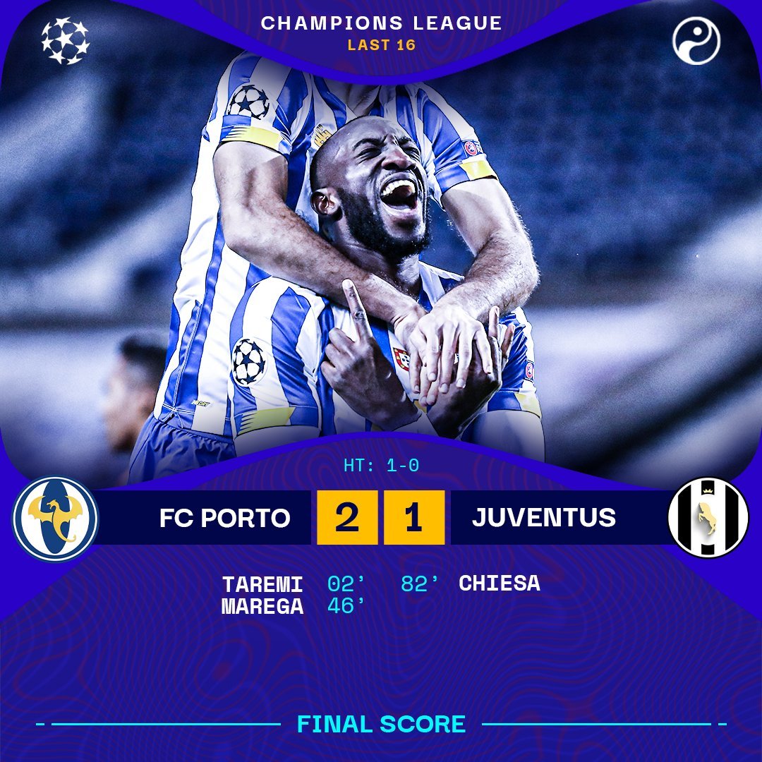 Ronaldo mờ nhạt, Juventus phơi áo trên sân Porto