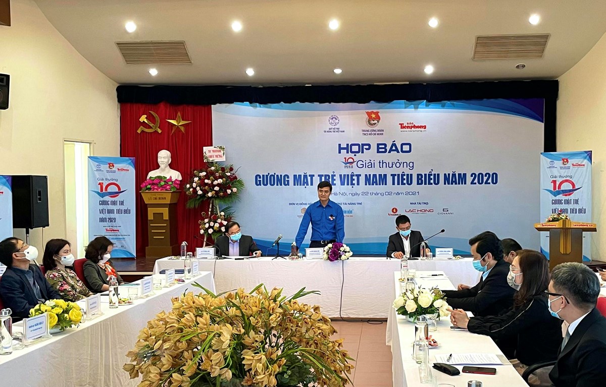20 đề cử cho giải thưởng Gương mặt trẻ Việt Nam tiêu biểu năm 2020