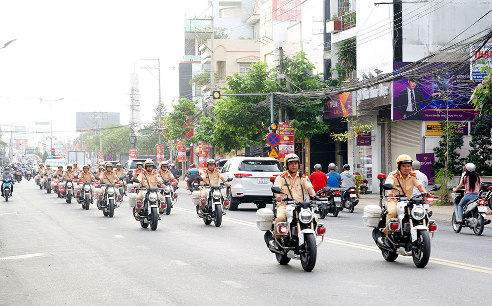 An Giang đảm bảo an toàn giao thông gắn với phòng, chống dịch bệnh