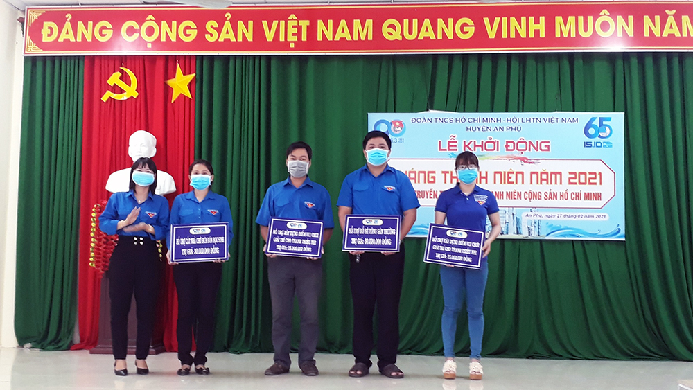 An Phú khởi động Tháng Thanh niên năm 2021