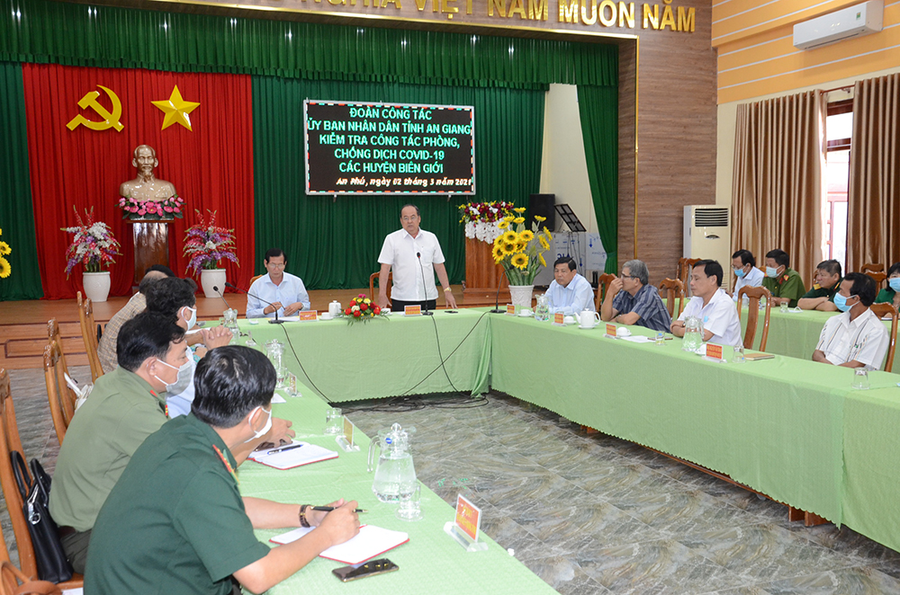 An Giang phát động toàn dân chống dịch