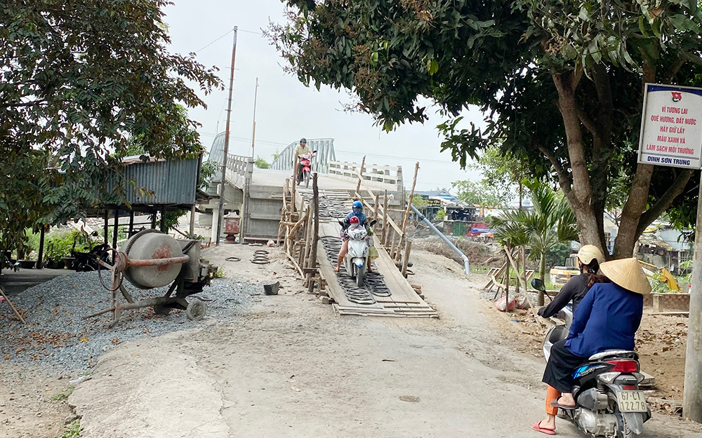 Sẽ thi công đường dẫn lên cầu dây văng số 5 trong thời gian sớm nhất