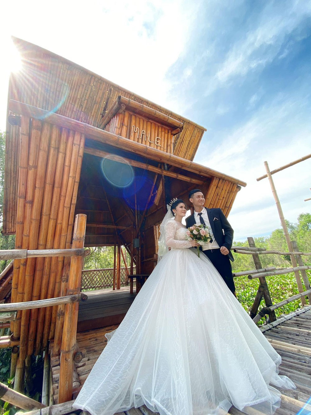 Chỉ là tràm mà cũng lung linh thế!
