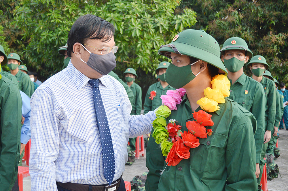 Hơn 1.500 thanh niên An Giang lên đường nhập ngũ