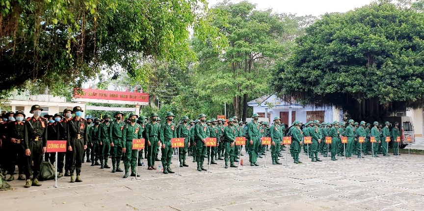 Hơn 1.500 thanh niên An Giang lên đường nhập ngũ