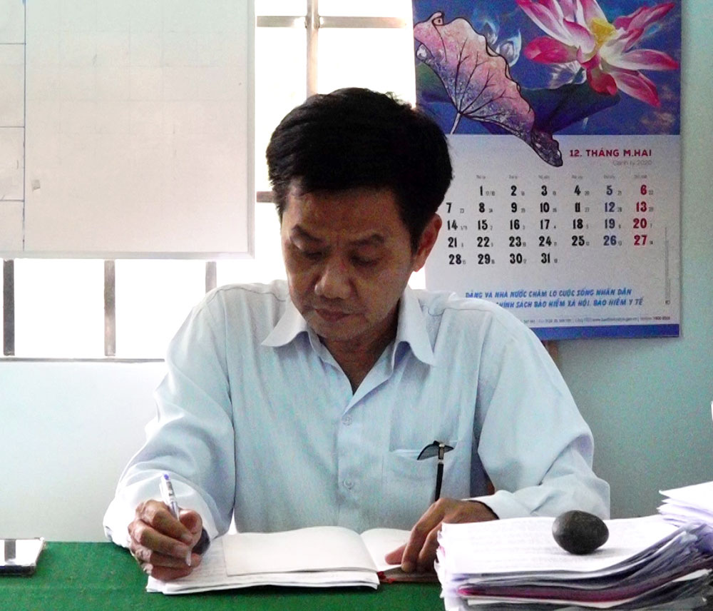 Tấm lòng nhiệt huyết của một cán bộ mặt trận
