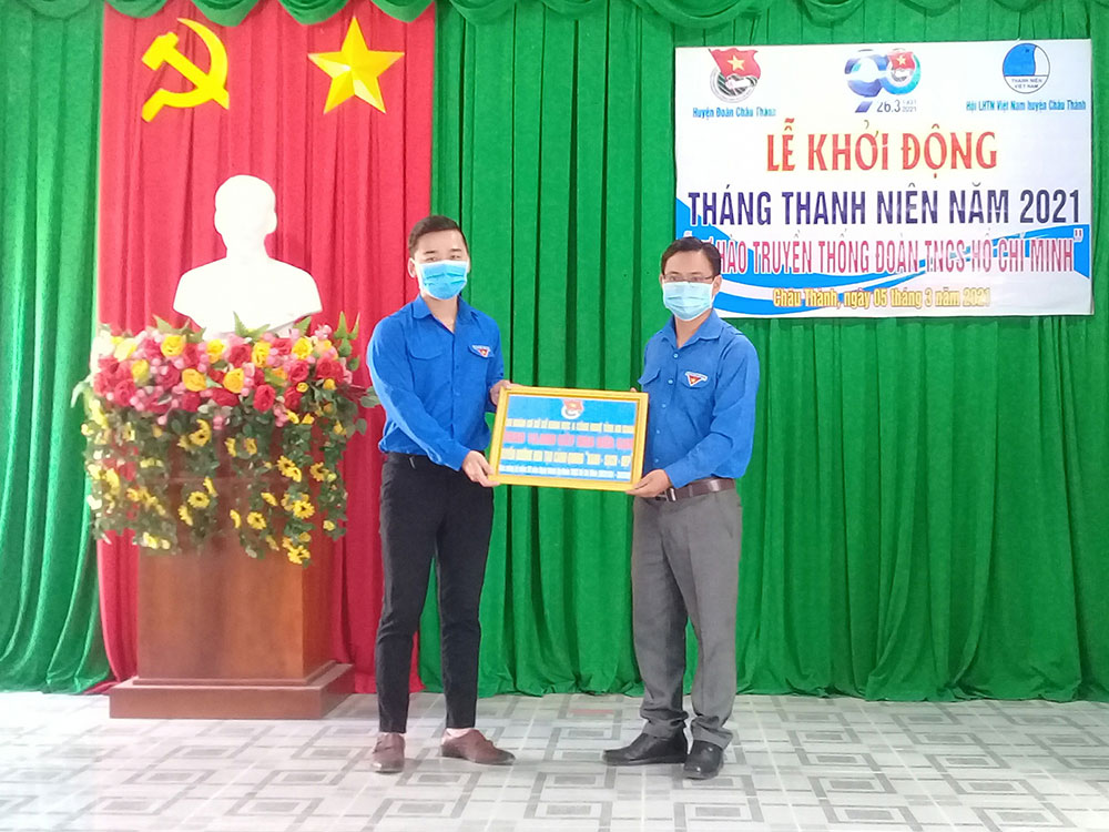 Huyện đoàn Châu Thành ra quân Tháng Thanh niên năm 2021