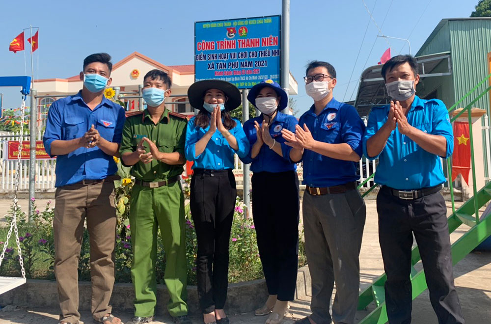 Huyện đoàn Châu Thành ra quân Tháng Thanh niên năm 2021