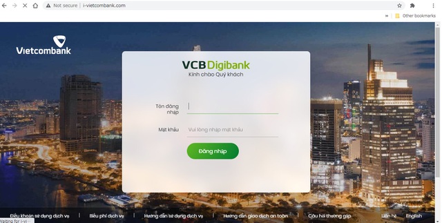 Người dùng Vietcombank nhận tin nhắn lừa đảo