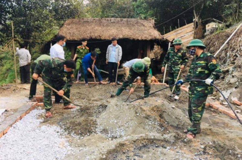 Xây dựng 600 ngôi nhà cho hộ nghèo ở Mường Lát