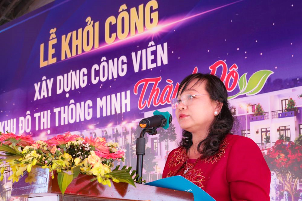 Khởi công xây dựng công viên tại khu đô thị thông minh đầu tiên ở Cần Thơ