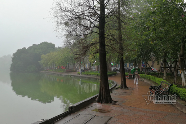 Dự báo thời tiết 27-3, Hà Nội lạnh, sáng có mưa phùn