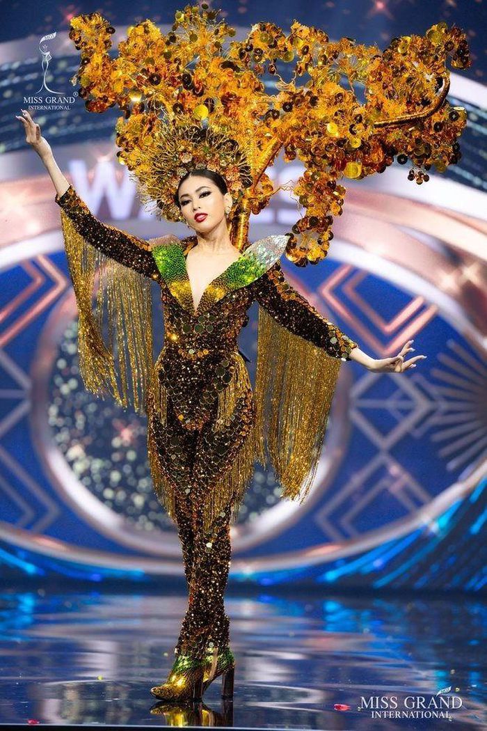 Nguyễn Lê Ngọc Thảo dừng chân ở Top 20 trong đêm chung kết Miss Grand International 2020