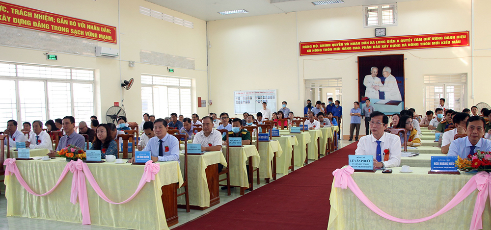 Lễ đón bằng công nhận xã Long Điền A đạt chuẩn “Xã nông thôn mới nâng cao”