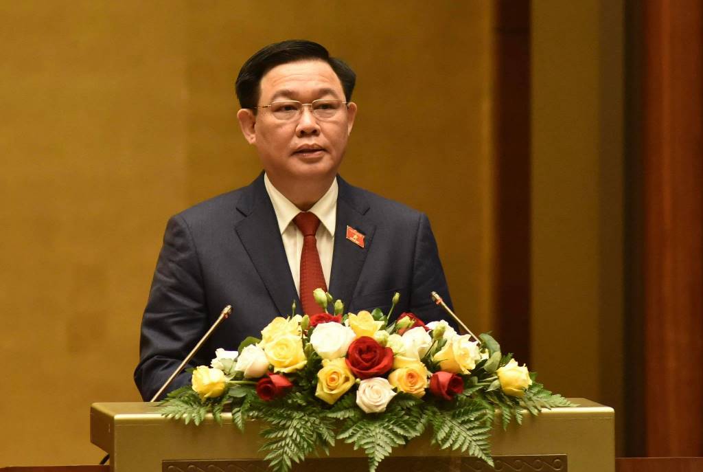 Đồng chí Vương Đình Huệ tuyên thệ nhậm chức Chủ tịch Quốc hội
