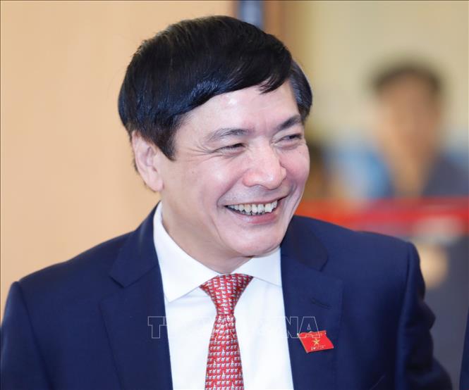 Ông Bùi Văn Cường được bầu giữ chức vụ Tổng Thư ký Quốc hội