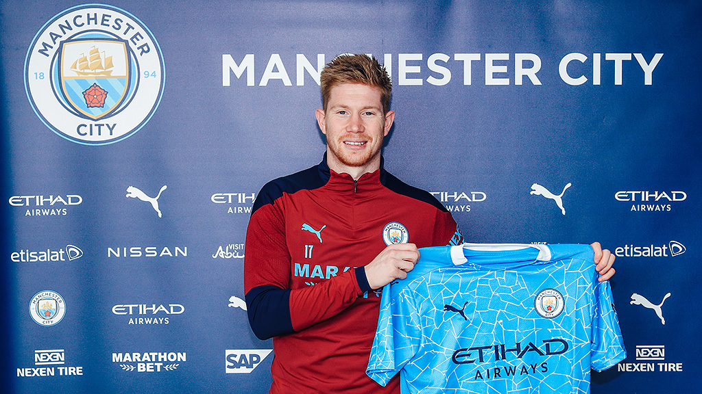 Man City thưởng nóng hợp đồng "khủng" cho De Bruyne