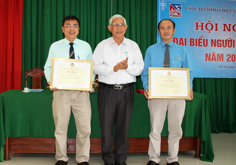 Công ty Cổ phần Điện nước An Giang hội nghị đại biểu người lao động năm 2021