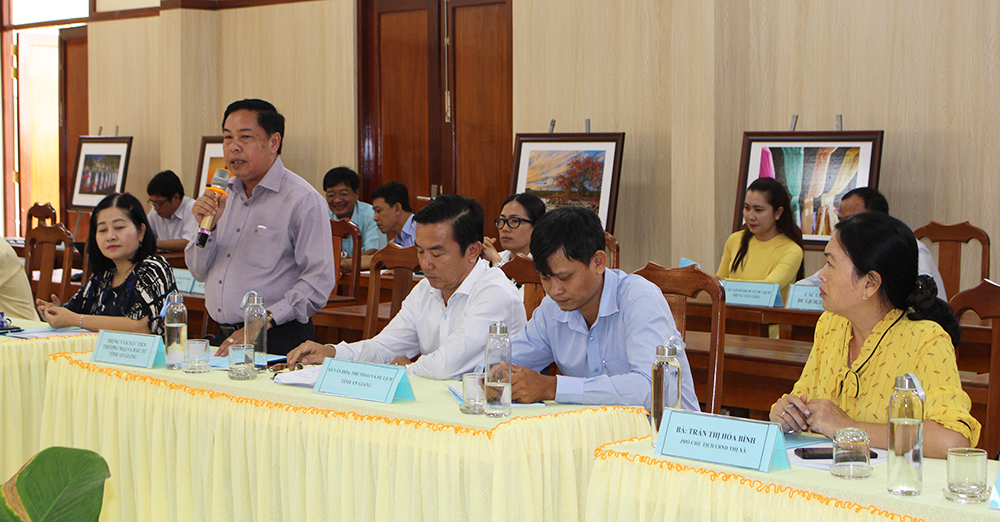 UBND TX. Tân Châu tổ chức hội thảo khoa học mô hình phát triển du lịch