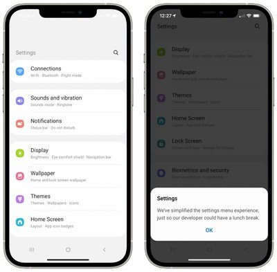 Samsung ra mắt ứng dụng cho phép bạn trải nghiệm giao diện của smartphone Galaxy ngay trên iPhone