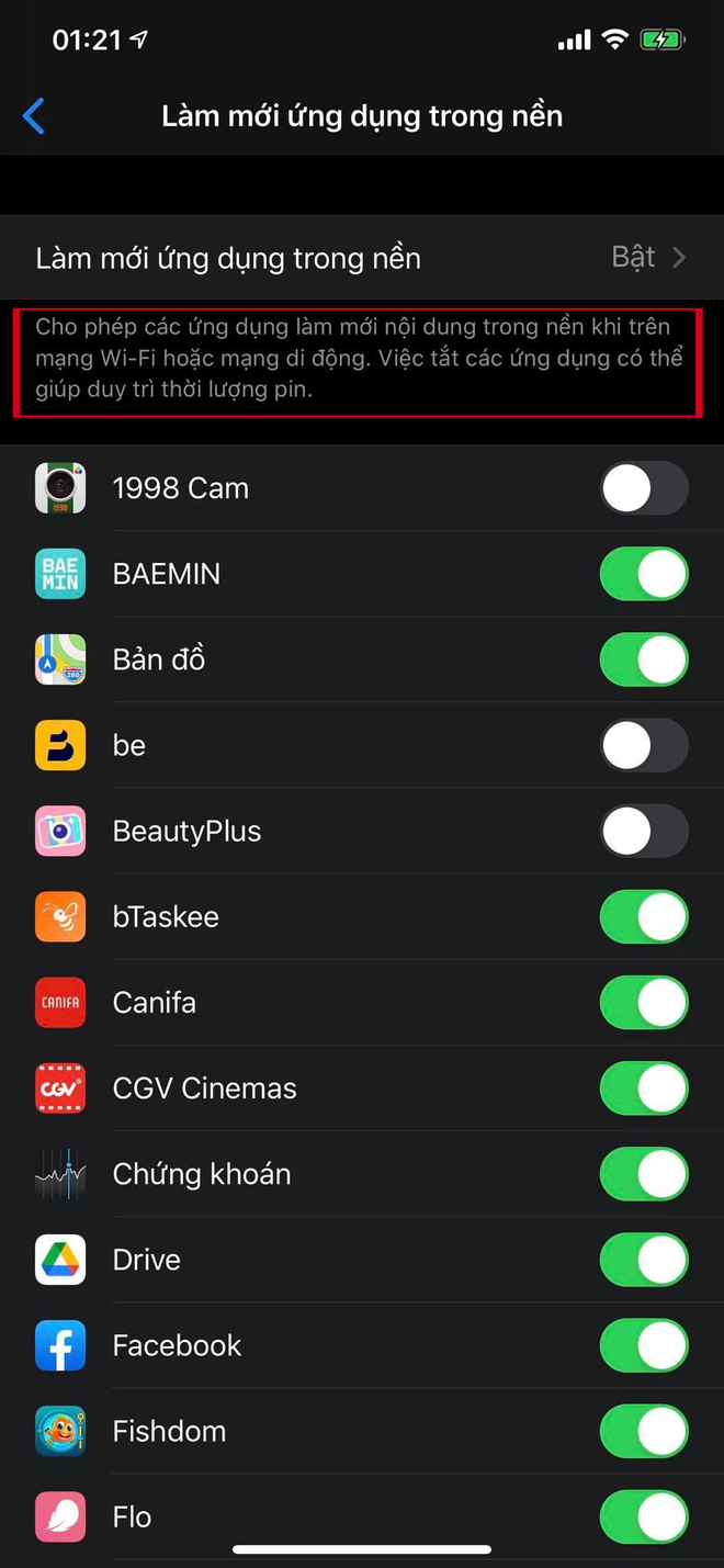 5 mẹo tiết kiệm pin trên iPhone có thể bạn chưa biết