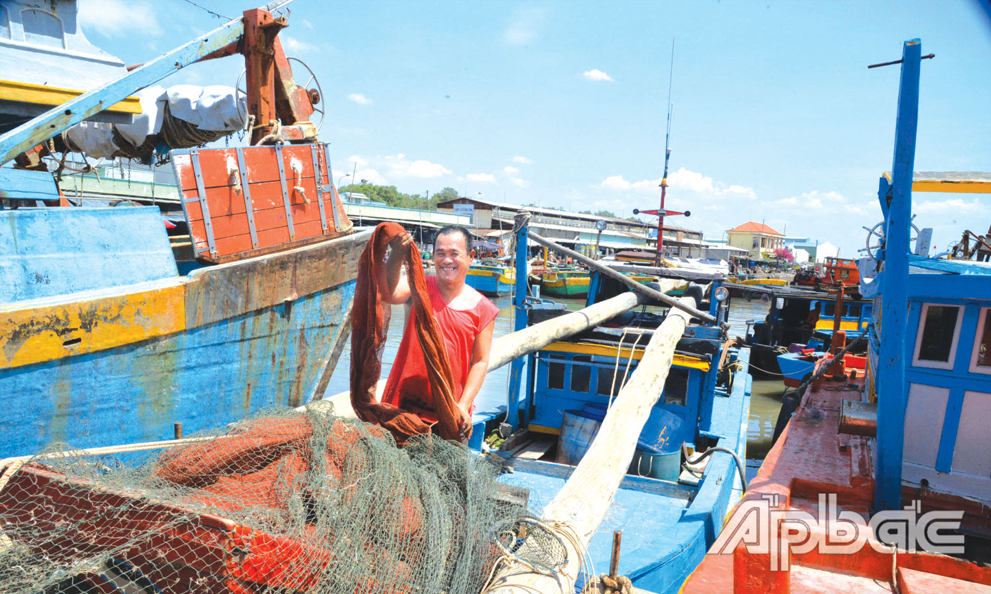 Mưu sinh ở vùng biển Gò Công