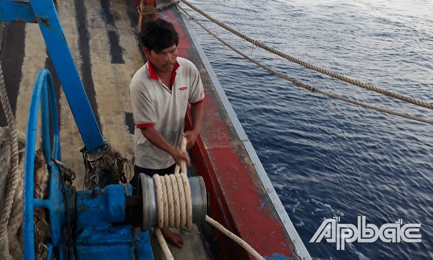 Mưu sinh ở vùng biển Gò Công