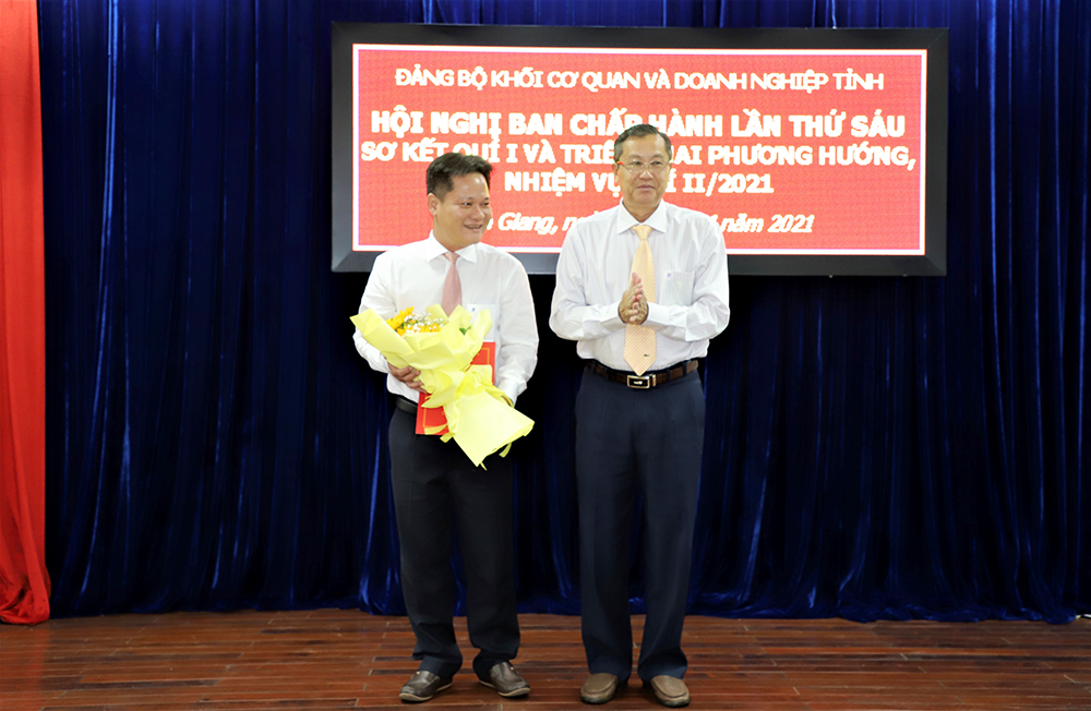 Đảng bộ Khối Cơ quan và Doanh nghiệp tỉnh An Giang sơ kết quý I và triển khai phương hướng nhiệm vụ quý II-2021