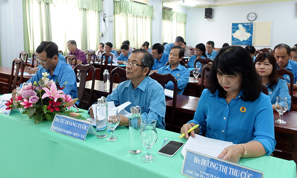 Quý I-2021: Công đoàn ngành y tế An Giang chăm lo cho đoàn viên tổng giá trị hơn 2 tỷ đồng