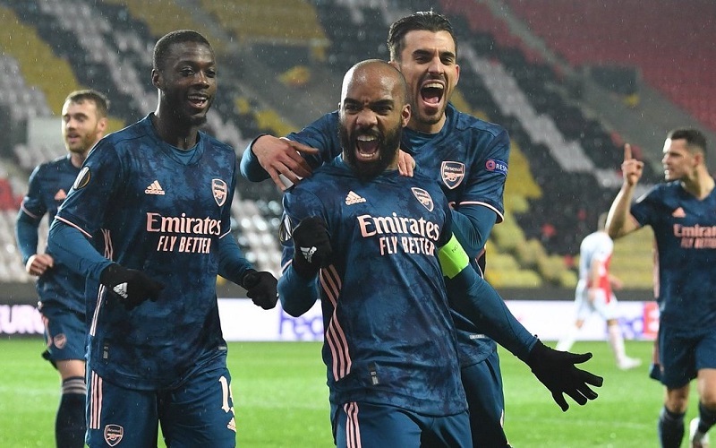 Thắng đậm Slavia Prague, Arsenal vào bán kết Europa League