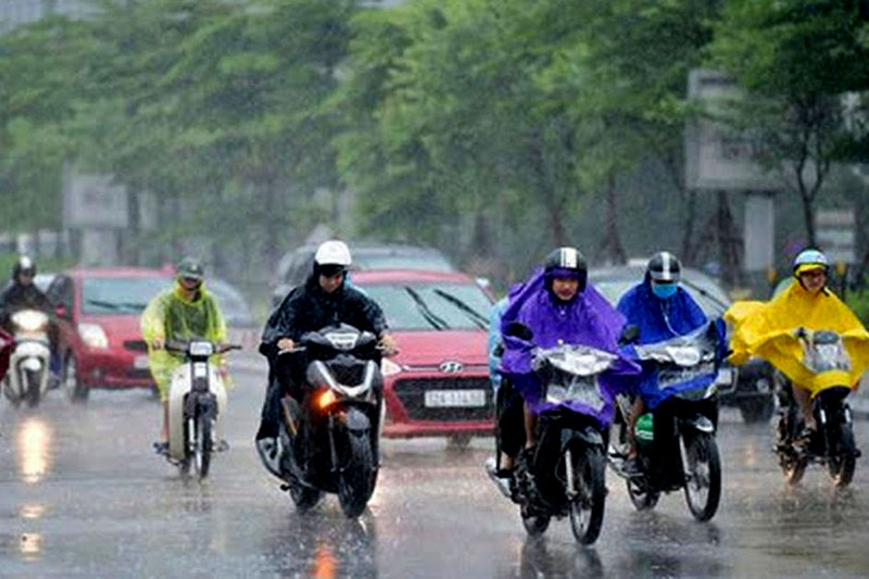 Bắc Bộ, Bắc Trung Bộ có nơi mưa rất to, đêm chuyển lạnh