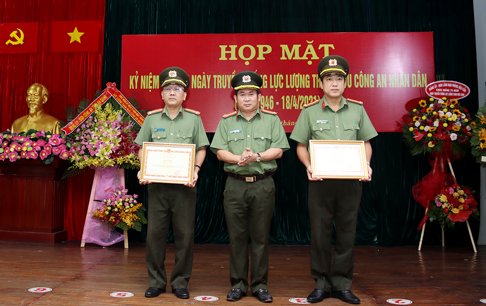Họp mặt 75 năm ngày truyền thống lực lượng Tham mưu Công an nhân dân