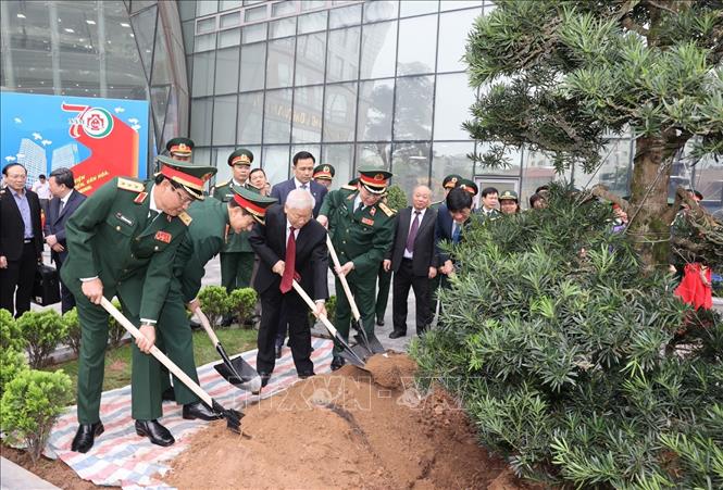 Tổng Bí thư dự Lễ kỷ niệm 70 năm Ngày Truyền thống Bệnh viện 108